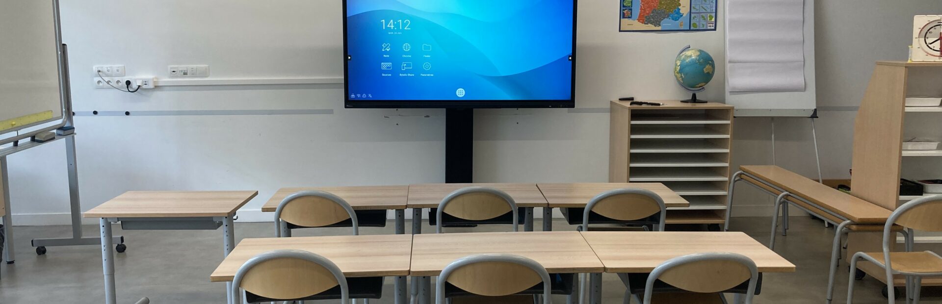 écran école de Châtellerault