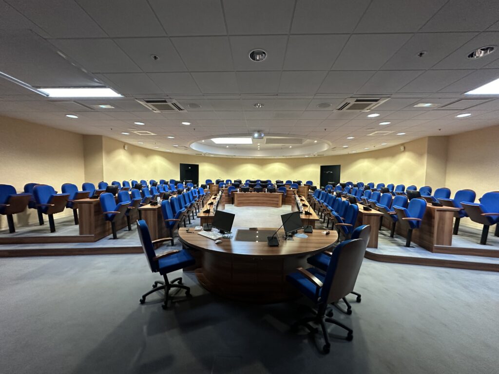 salle de réunion équipée