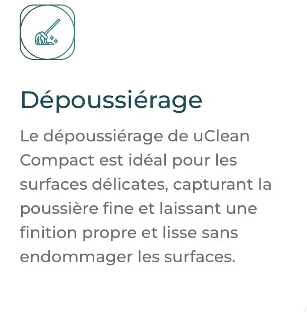 Dépoussiérage