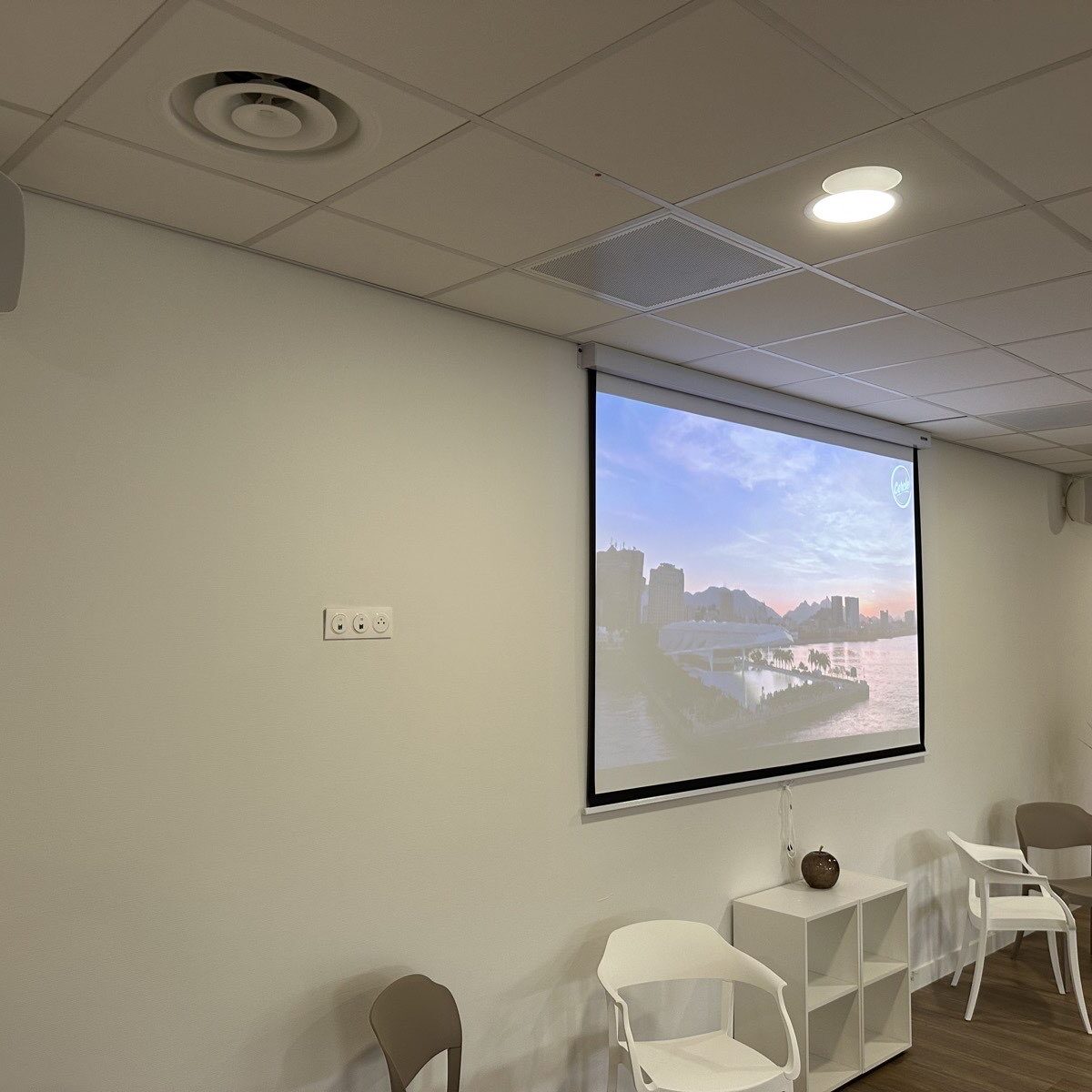 vidéoprojecteur espace de vie